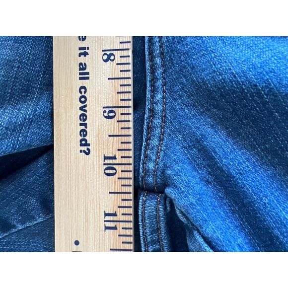 Lee 1889 Womens Jeans Size 12 Short Relaxed Fit Stretch Mom Denim Medium Wash - Picture 8 of 10
